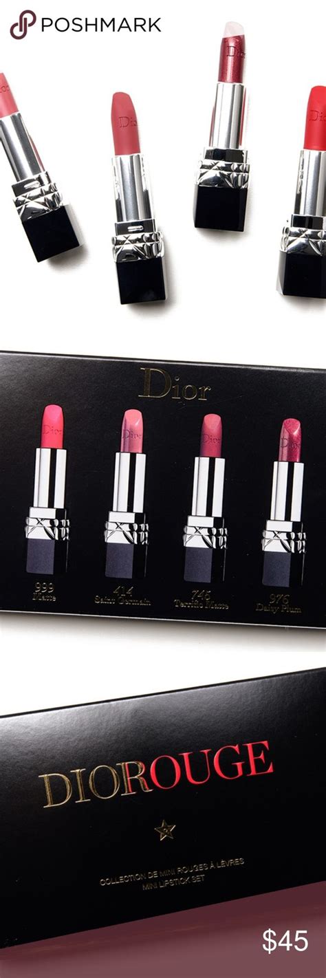 dior lipstick holiday 2018|Dior Holiday 2018 Rouge Dior Mini 4.